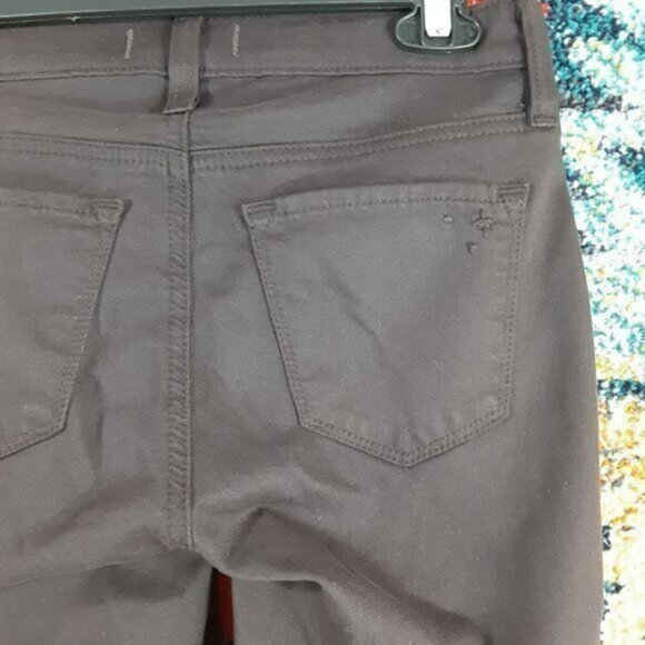 Big Star womens solid brown Alex skinny stretch chino pants 25x30 EUC - Picture 2 of 4